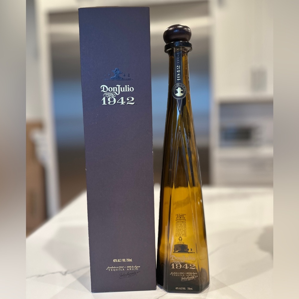 1942 Don Julio Tequila Añejo — Collector Bottle and Box. (Tequila not included)